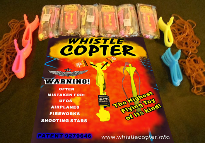 whistle copter set