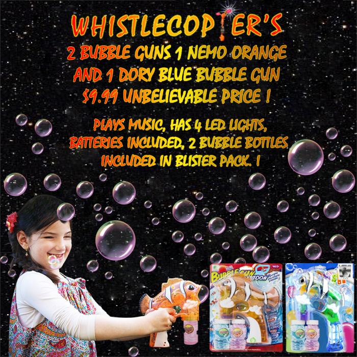 04192017 two bubble guns $9.99