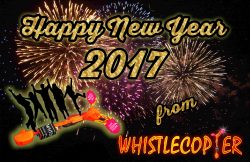 Happy New Year 2017 From Whistlecopter