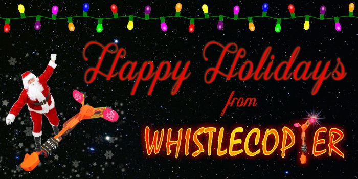 Whistlecopter Happy Holidays