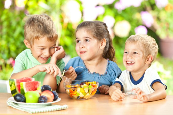 breakfast with children