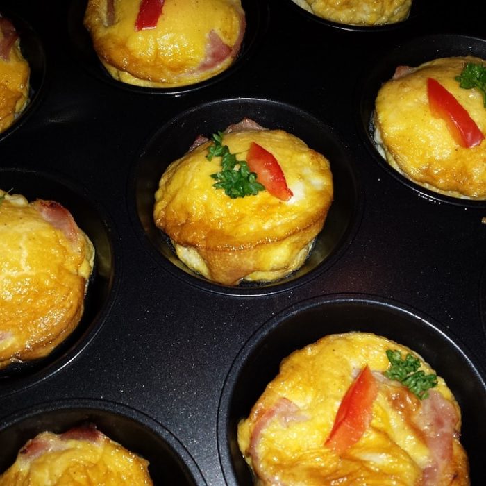 Muffins with Ham