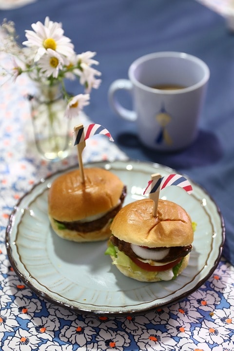 mini turkey burgers