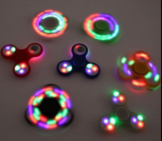 Assorted Whistlecopter Fidget Spinners