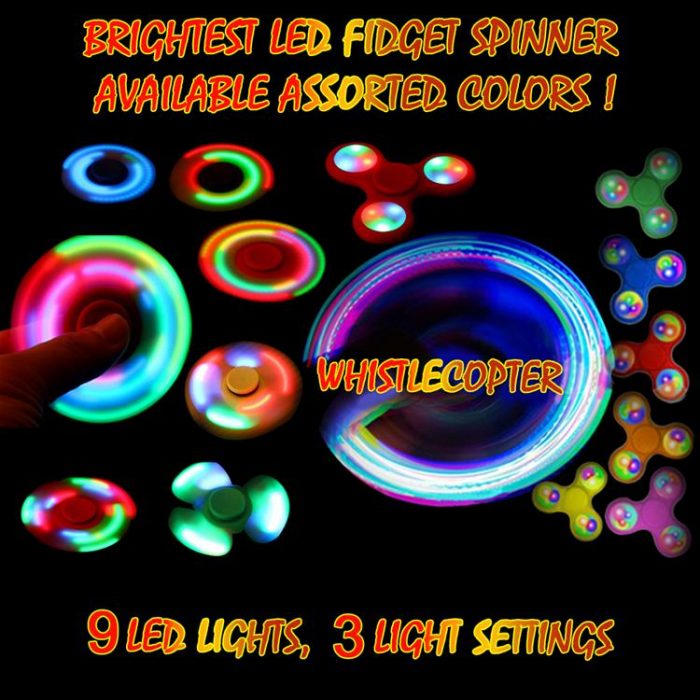 amazing LED spinners