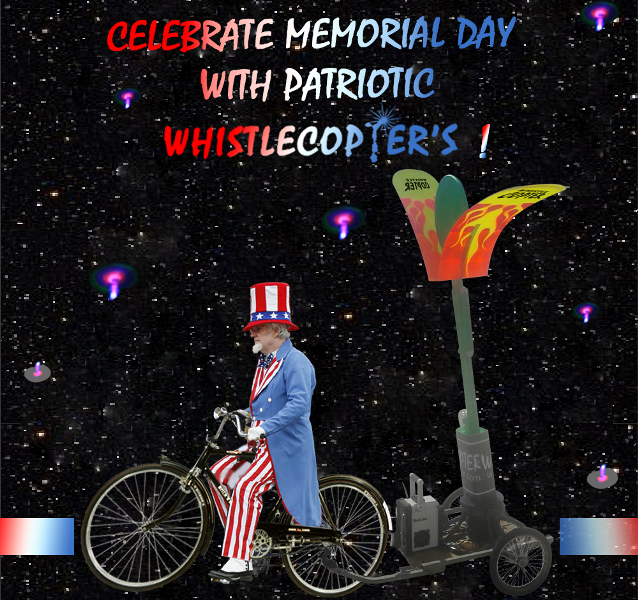 celebrating with Whistlecopter