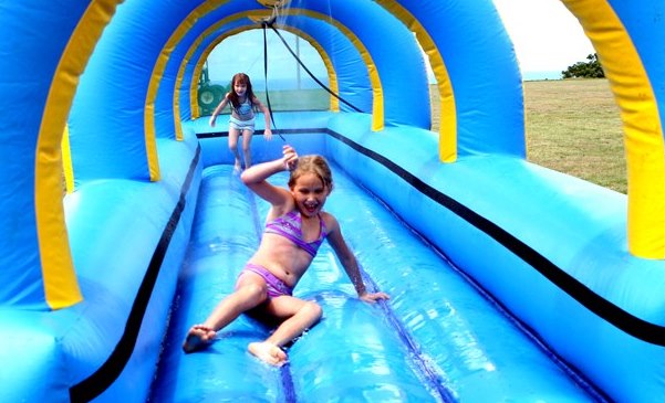 inflatable water slides
