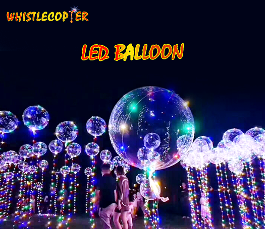 Whistlecopter’s LED Balloons