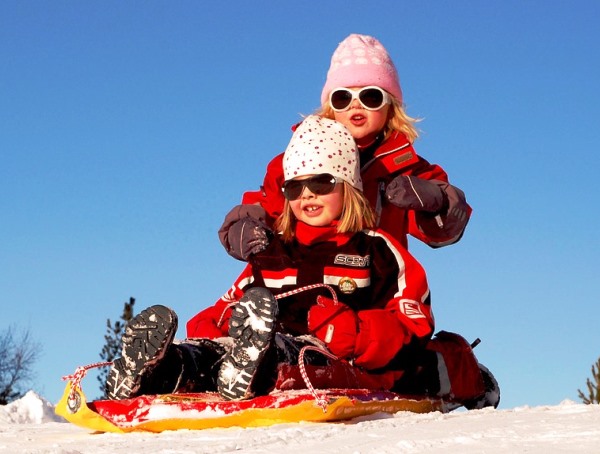 Playtime in Snow