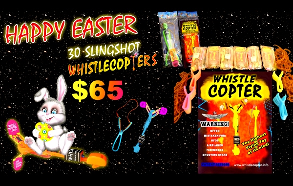 Fun Whistlecopter Easter