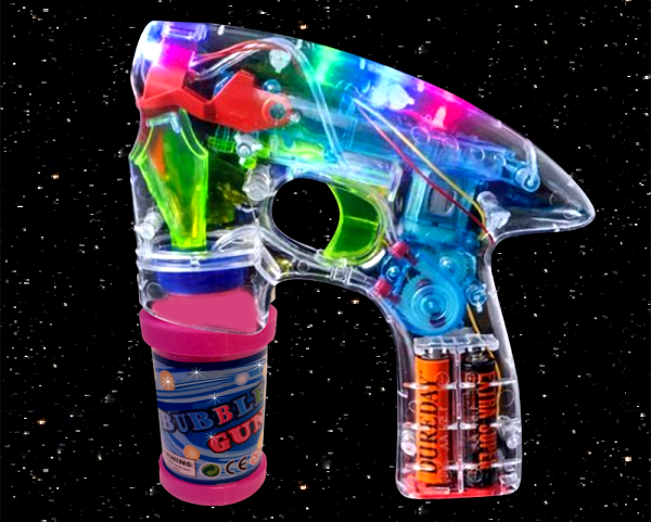 LED Bubble Gun