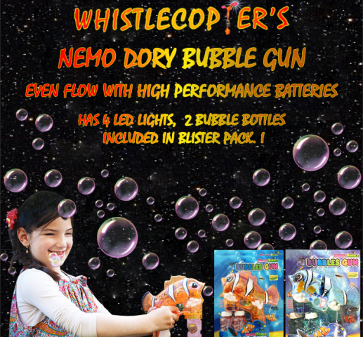 Nemo Dory Bubble Gun