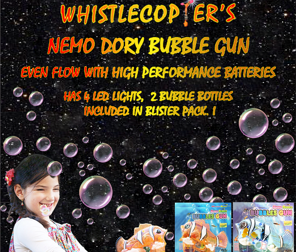 Nemo Dory Bubble Gun