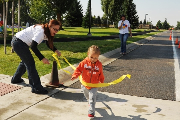 Child Reaching the Goal