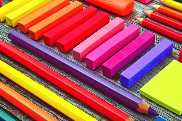 Colorful Art Materials