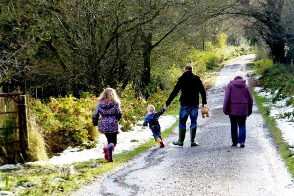 Walking with the Family