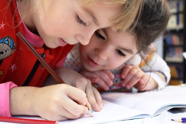 Children Studying