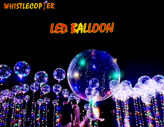 Whistlecopter LED Balloons