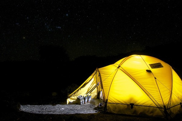 Properly Put-Up Tent