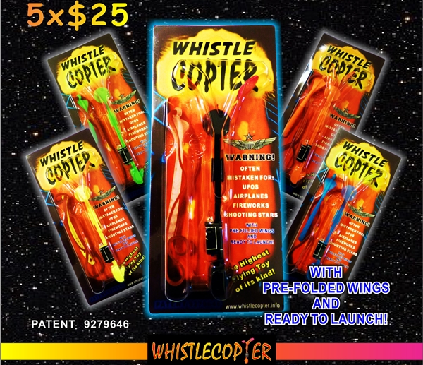 Whistlecopter Blister Pack