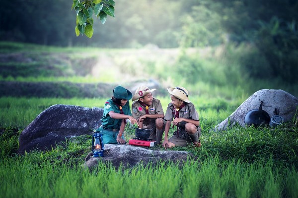 Children's Camping Fun