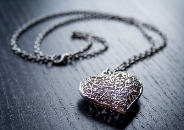 Silver Heart Locket