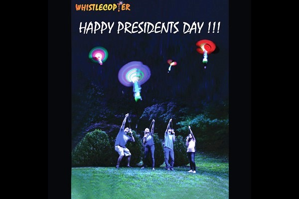 Happy President's Day from Whistlecopter!