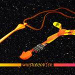 4 banner orange single whistlecopter