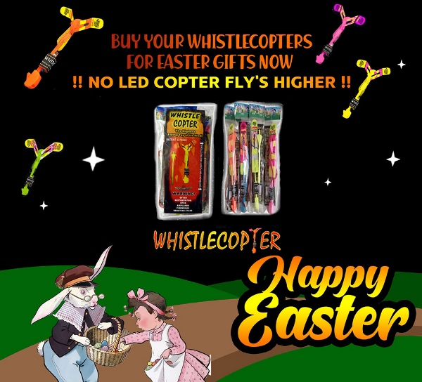 Happy Easter from Whistlecopter