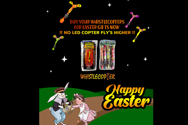 Happy Easter from Whistlecopter!