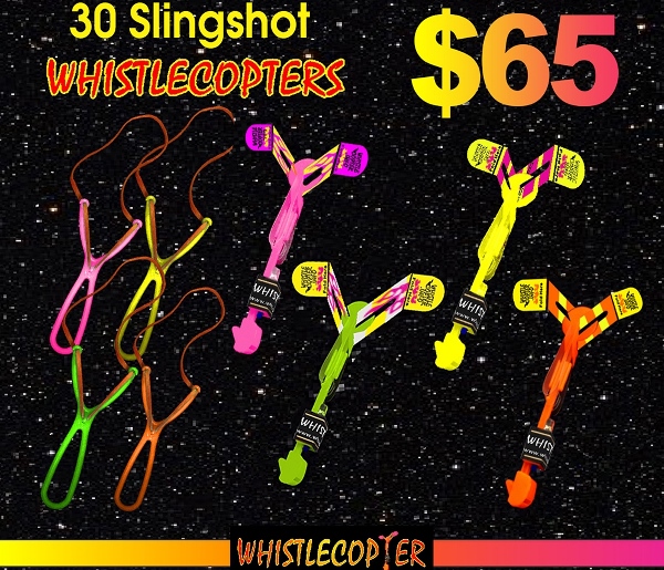 The Whistlecopter Toys